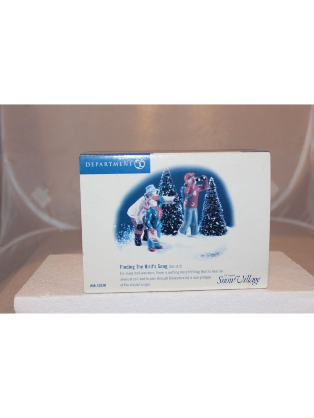 Dept 56 Snow Village - Finding the Bird's Song